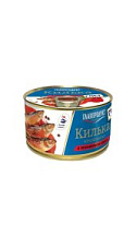 Килька Главпродукт каспийская неразделанная в томатном соусе ГОСТ 240г