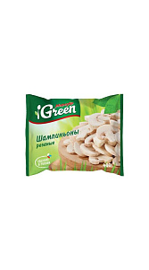 Шампиньоны Морозко Green резаные 400г