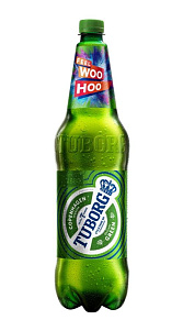 Пиво Tuborg Green светлое 1.35л