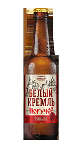 Пиво Белый Кремль, Могучее светлое пастеризованное 7% 0,45л