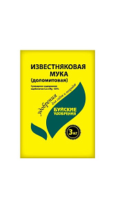 Мука известняковая Буйские удобрения доломитовая 3кг 
