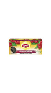 Чай черный Lipton Согревающая малина 25пак