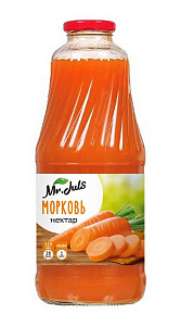 Нектар Mr.Juls морковный 1л