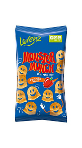 Картофельный снэк Monster Munch с паприкой 75г