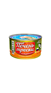 Печень трески Вкусные По-мурмански 185г