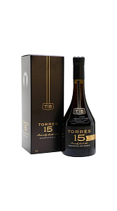 Бренди Torres 15, Reserva Privada в подарочной упаковке 38–40% 0.7л