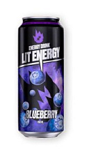 Энергетический напиток Lit Energy Blueberry 450мл