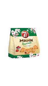 Круассаны 7DAYS Клубника 265г