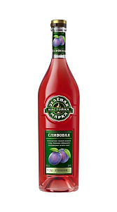 Настойка сладкая Зеленая марка, Сливовая 24% 0,5л