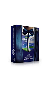 Подарочный набор Head Shoulders Men Шампунь 200мл+Gillette Series Пена для бритья  250мл