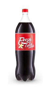 Газированный напиток Fresh Cola Vanilla безалкогольный 2л