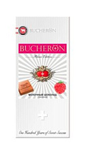 Шоколад Bucheron Blanc Edition молочный с малиной 85г