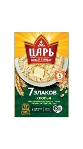 Хлопья Царь 7 злаков 400г