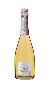 Вино игристое Chateau Tamagne Fleurs Du Sud белое сух. 9-11% 0.75л