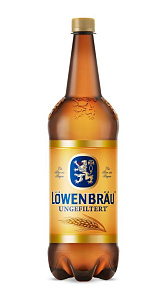 Пиво Lowenbrau Ungefiltert светлое нефильтрованное 4.9% 1.3л
