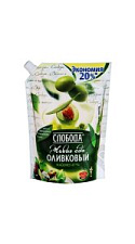Майонез Слобода Живая еда Оливковый 67% 800мл