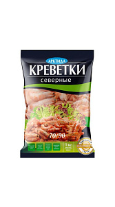 Креветки Арктида северные 70/90 1кг