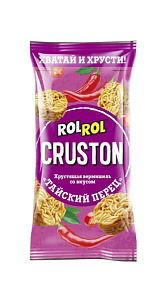 Снеки макаронные Rolrol Cruston Тайский перец 60г