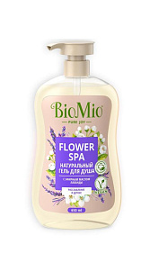 Гель для душа BioMio Flower Spa с маслом лаванды 650мл
