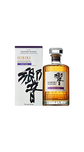 Виски Hibiki Japanese Harmony купажированный в подарочной упаковке, 43% 0,7л