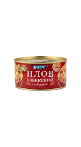 Плов Барс Узбекский с говядиной 325г