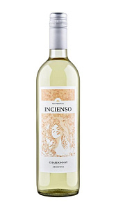 Вино Incienso Chardonnay белое сухое 13% 0,75л