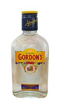 Джин Gordons London Dry Gin шотландский купажированный 40% 200мл