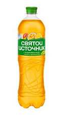 Вода Святой Источник газированная с соком манго-маракуйя 1л