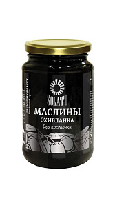 Маслины Solato Охибланка без косточки 370мл