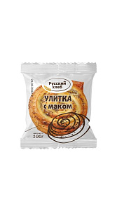 Улитка Русский хлеб с маком 100г