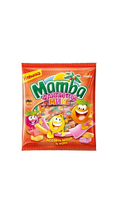 Конфеты Mamba жевательные Фантастик Микс 150гр 