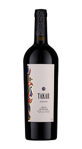 Вино Takar Areni красное сухое 13% 0,75л
