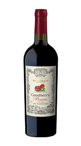 Вино фруктовое Goodberry Premium Клюква с земляникой и голубикой красное п/сл 8.5-9.0% 0.75л