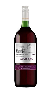 Вино Almasera Tempranillo I Shiraz красное п/сл 12% 1.5л