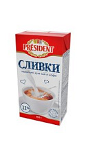 Сливки President 11% 500г