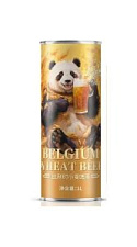 Пивной напиток Tok Rene, Belgium Wheat Beer пшеничный нефильтрованный неосветлённый 5% 1л