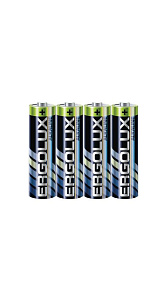 Батарейка Alkaline Ergolux LR6 пальчиковая 1.5В АА 4шт
