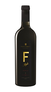 Вино F-Style, Merlot красное сухое 13% 0,75л