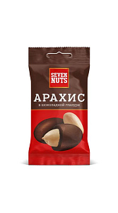 Арахис Seven Nuts в шоколадной глазури 50г