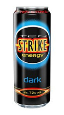 Напиток слабоалкогольный Ten Strike Energy dark ягодно-фруктовый 7.2% 450мл