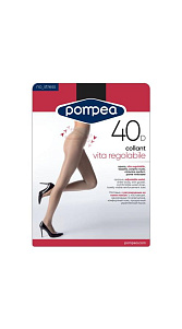 Колготки Pompea Collant Vita regolabile 40 Nero размер 4