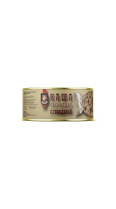 Каша Мясо и Жесть гречневая с говядиной 325г