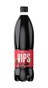 Напиток Vips сильногазированный черри-кола 1л