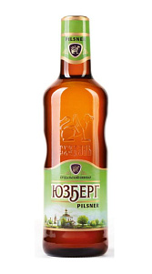 Пиво Юзберг Pilsner светлое фильтрованное 4.9% 470мл