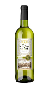 Вино Le Tresor du Roi Blanc Sec белое сух. 11% 0.75л