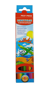 Карандаши Prof-Press Цветные 6цв
