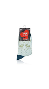 Носки женские Good socks Новогодние с рисунком