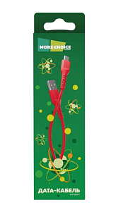 Дата-кабель More Choice USB 2.0A для Type-C K16a TPE 1м 
