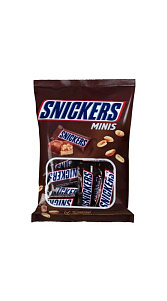Конфеты Snickers Минис 180г