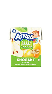 Биолакт Агуша Груша с 8мес 200г